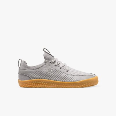 Vivobarefoot Primus Knit II Schoenen Junioren - Grijs School Schoenen VER501638